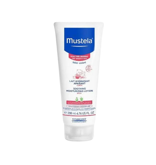Mustela Soothing Moisturizing Lotion 200ml – Hydrating Care for Sensitive Baby Skin
