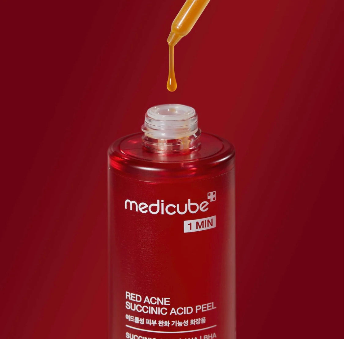 Red Acne Succinic Acid Peel