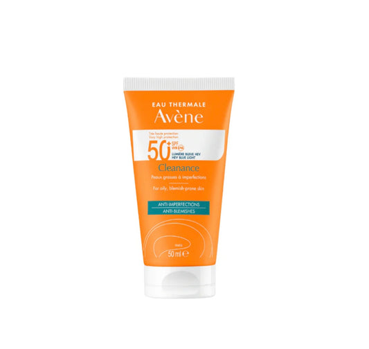 Avène Cleanance Sunscreen SPF 50+ – High Protection for Oily & Acne-Prone Skin