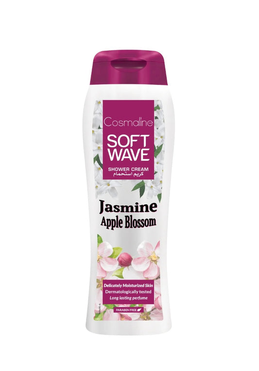 Cosmaline Soft Wave Jasmine Blossom Shower Cream 400ml