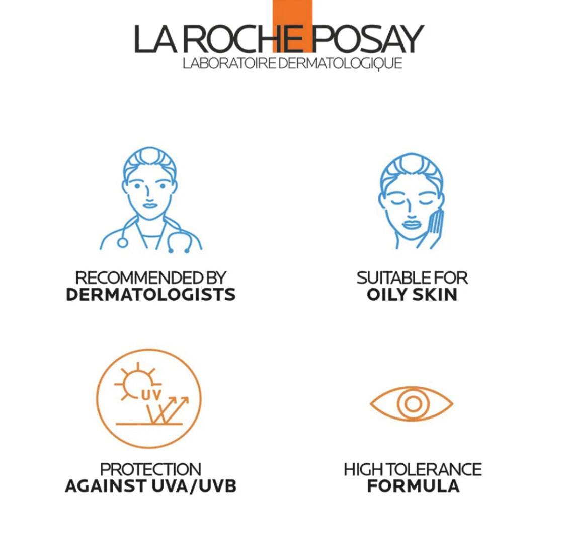 La Roche Posay Anthelios UVMune 400 Oil Control Invisible Fluid Sunscreen SPF 50+ Oily Skin 50ml