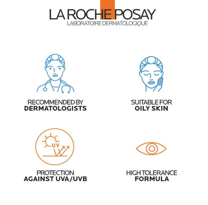 La Roche Posay Anthelios UVMune 400 Oil Control Invisible Fluid Sunscreen SPF 50+ Oily Skin 50ml