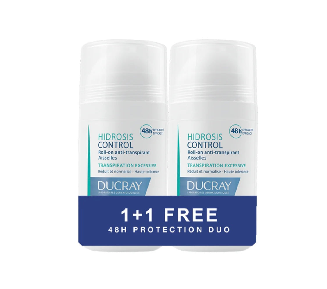 Ducray Hidrosis Control Roll-on Buy 1 get 1 for free