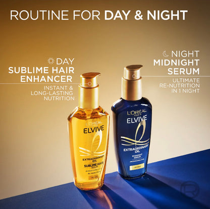 L’Oréal Paris Elvive Extraordinary Oil Treatment Serum for Dry Hair-100ml