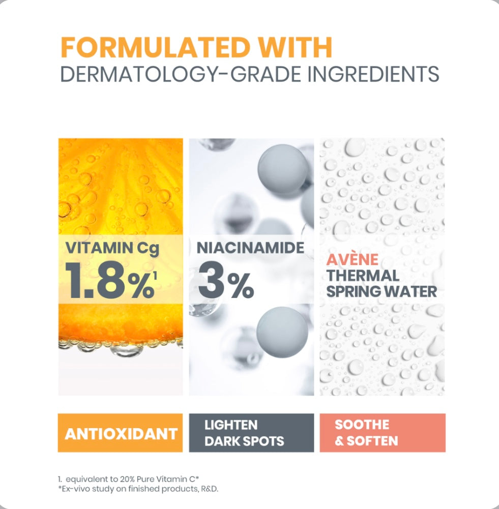 Avène Vitamin Cg Serum+ Free Hydrance Aqua Gel