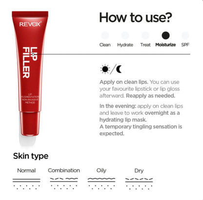 Revox B77 Just Lip Filler – Hydrating & Volume-Boosting Lip Plumping Serum