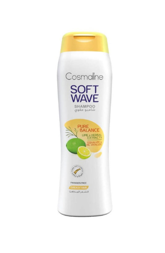 Cosmaline Soft Wave Pure Balance Lime and Herbal Extracts Shampoo