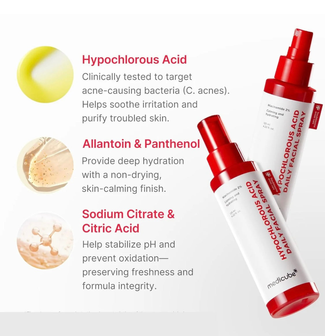 Hypochlorous Acid Daily Facial Spray