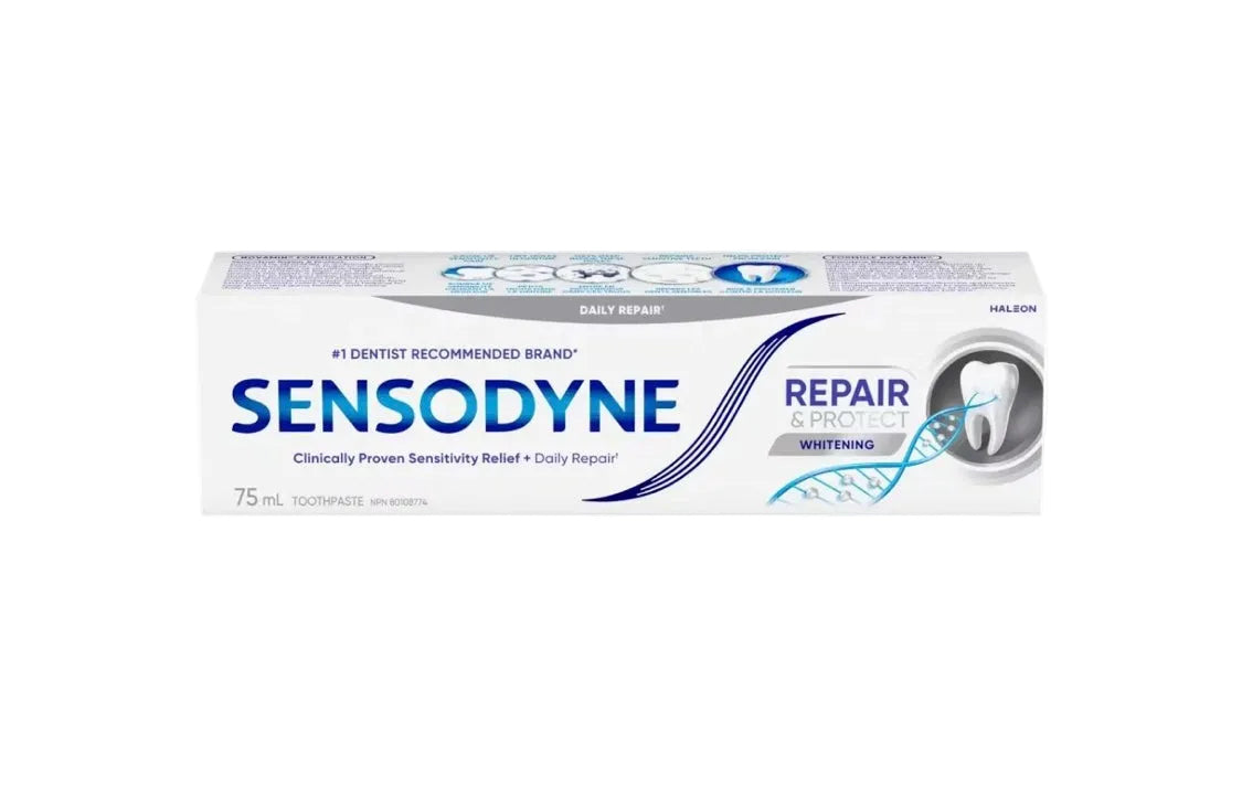 Sensodyne Repair & Protect Whitening Toothpaste – For Sensitive Teeth & Whitening Care