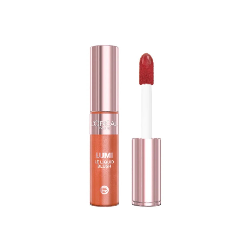 L’Oréal Paris Lumi Le Liquid Blush with a Glossy Radiant Natural Blush Finish Weightless and Buildable 11ml