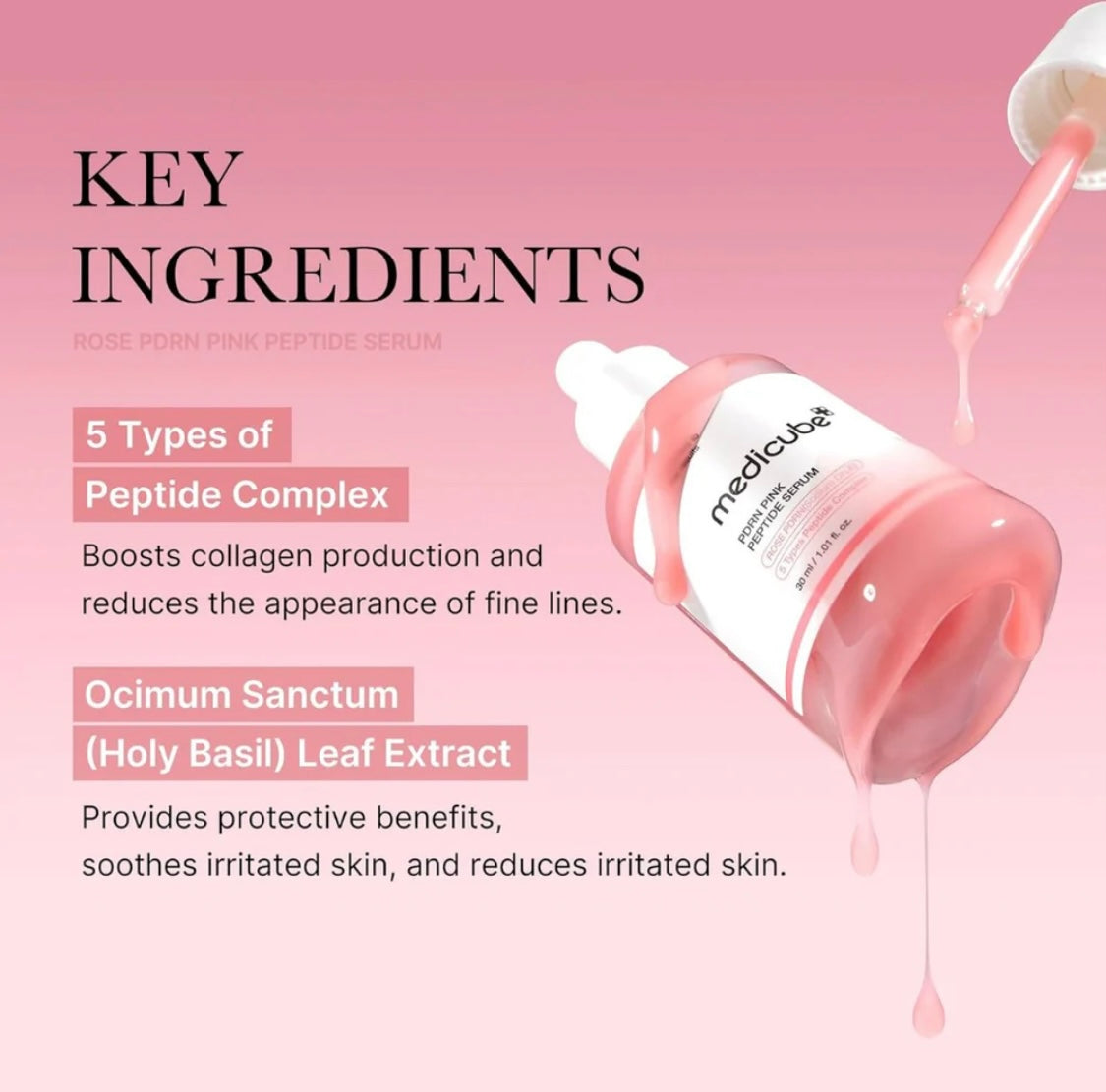 Medicube PDRN Pink Peptide Serum