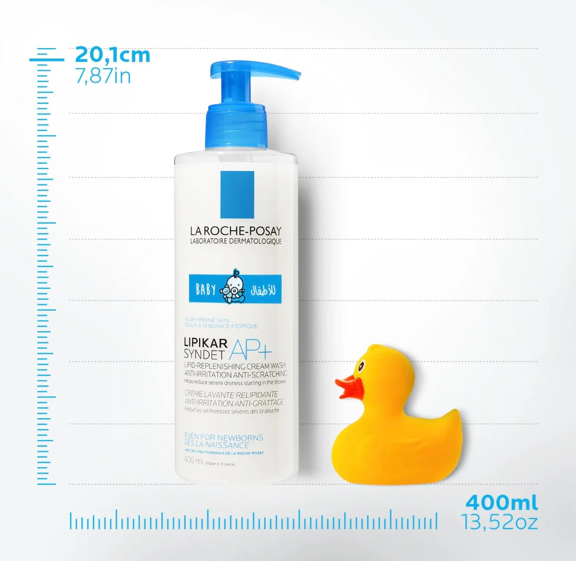 La Roche Posay Lipikar Syndet AP+ Body Wash for Eczema Prone Skin