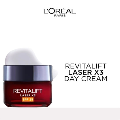 L’Oréal Paris Revitalift Laser Renew Day Cream – Anti-Aging Moisturizer for Wrinkles & Firmness-spf 25