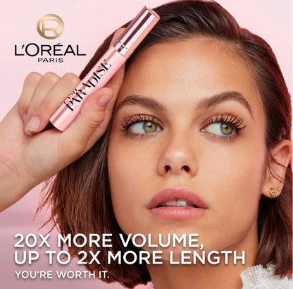 L’Oréal Paris Lash Paradise 24H Volumizing and Lengthening Black Mascara - Washable