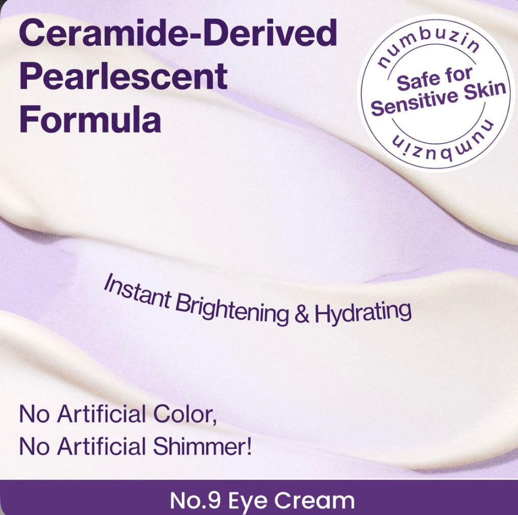 Numbuzin No.9 NAD+ Retinol Volumetox Eye Cream