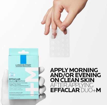 La Rohce Posay Effaclar Duo+M 3H Spot Patches for Acne Prone Skin