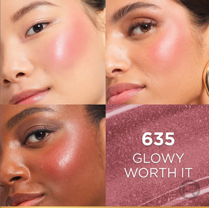 L’Oréal Paris Lumi Le Liquid Blush with a Glossy Radiant Natural Blush Finish Weightless and Buildable 11ml