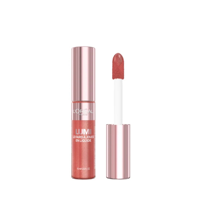 L’Oréal Paris Lumi Le Liquid Blush with a Glossy Radiant Natural Blush Finish Weightless and Buildable 11ml