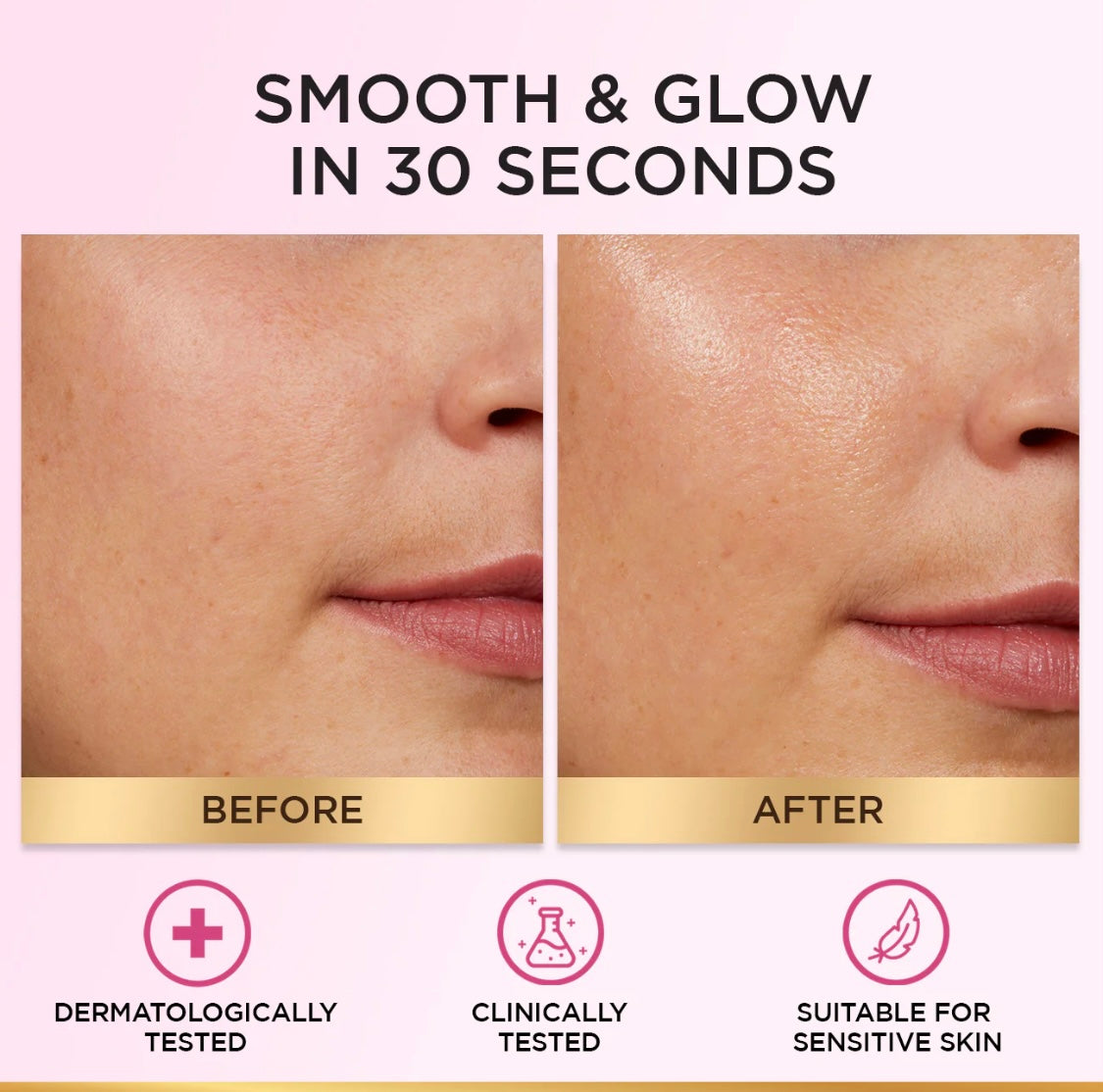 L’Oréal Paris Glycolic Bright Glowing Peeling Toner with 5% Glycolic Acid, for Brightening, Dark Spots reduction & Skin tone evening, 128ml