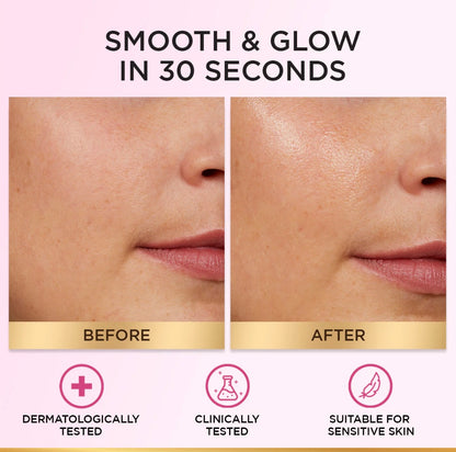 L’Oréal Paris Glycolic Bright Glowing Peeling Toner with 5% Glycolic Acid, for Brightening, Dark Spots reduction & Skin tone evening, 128ml