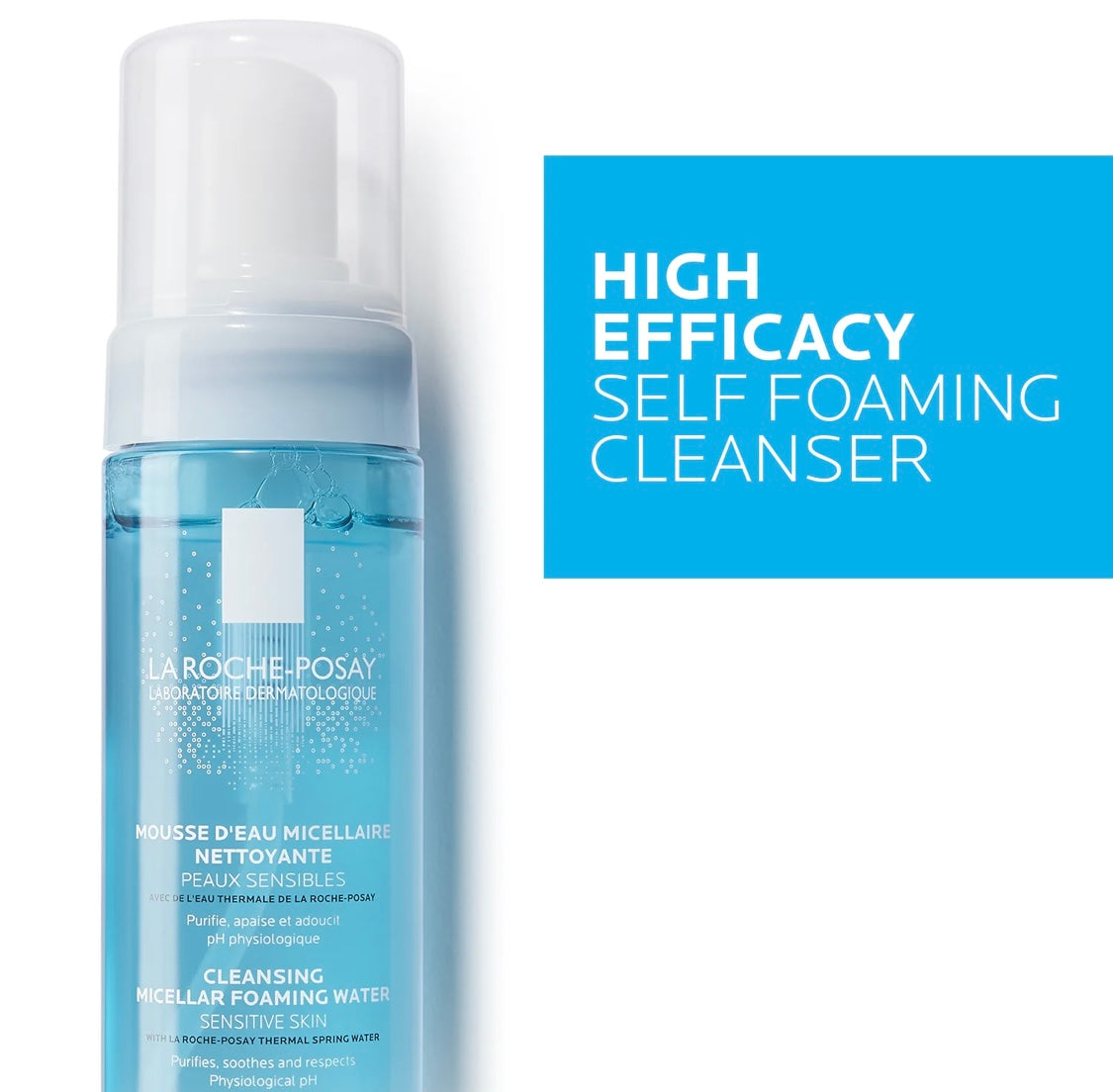 La Roche Posay Physiological Foaming Water for Sensitive Skin 150ml