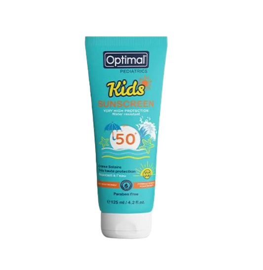 Optimal Kids Cream Sunscreen SPF 50+ | Gentle Protection for Sensitive Skin-125ml