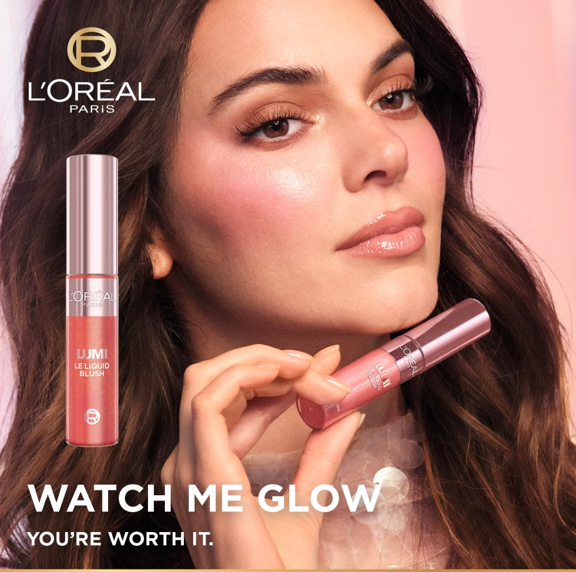 L’Oréal Paris Lumi Le Liquid Blush with a Glossy Radiant Natural Blush Finish Weightless and Buildable 11ml