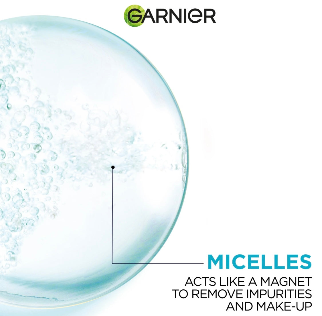 Garnier Fast Clear Micellar Water with Salicylic Acid for Acne-Prone Skin – Purifying Makeup Remover & Oil-Control Cleanser
