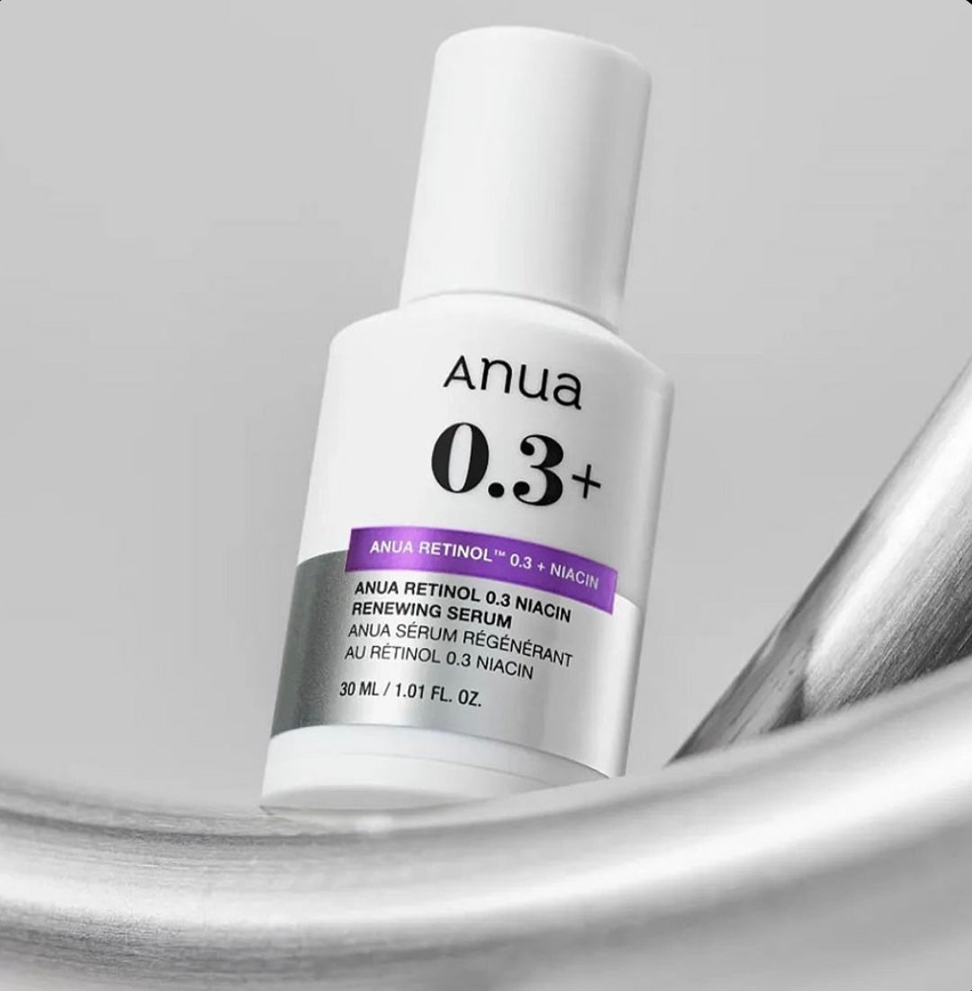 Anua 0.3% Retinol + Niacinamide Serum – Anti-Aging & Skin Smoothing Treatment