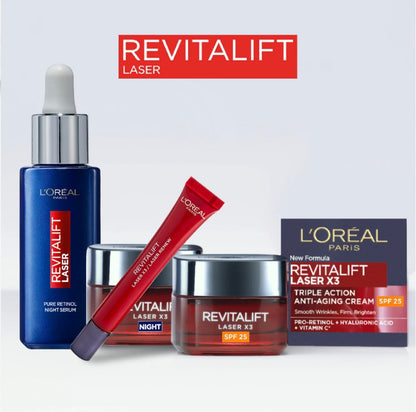 L’Oréal Paris Revitalift Laser Renew Day Cream – Anti-Aging Moisturizer for Wrinkles & Firmness-spf 25