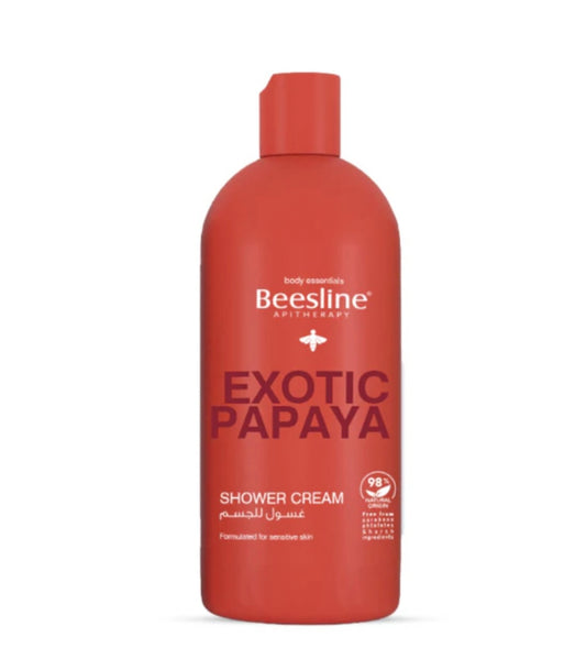 Beesline Exotic Papaya Shower Cream | Brightening & Hydrating Body Wash