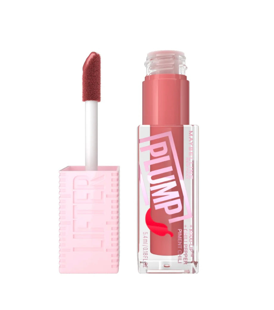 Maybelline Newyork Lifter Plump Lip Plumping Gloss with Chili Pepper & 5% Maxi-Lip