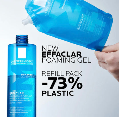 La Roche Posay Effaclar Acne Purifying Foaming Cleanser for Oily Skin Refill 400ml