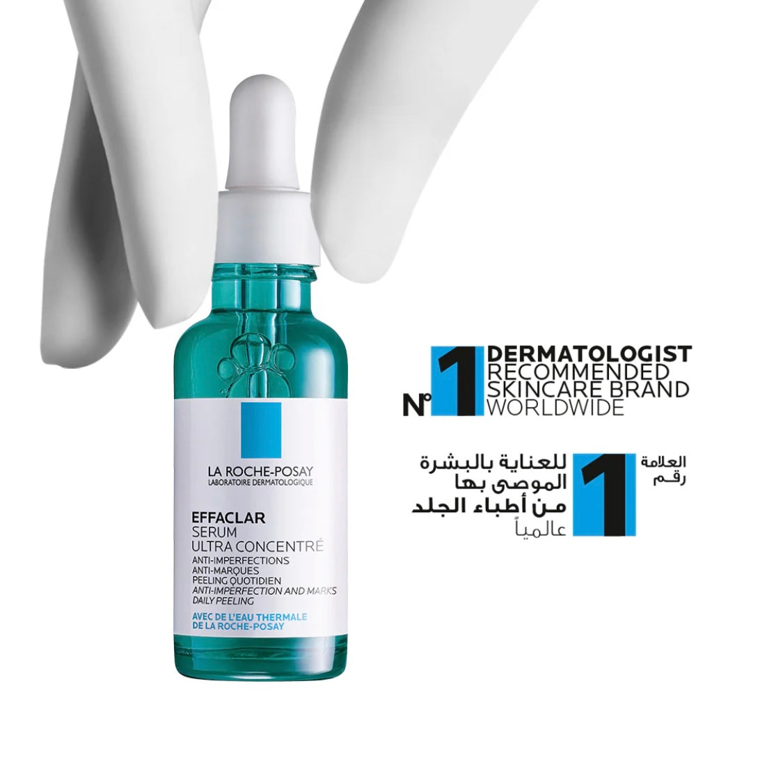 La Roche Posay Effaclar Acne Serum with Salicylic Acid & Niacinamide for Oily & Acne-prone Skin 30ml