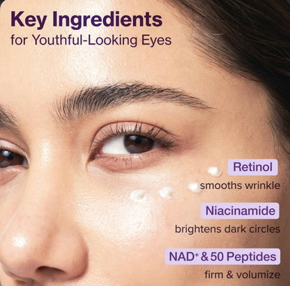 Numbuzin No.9 NAD+ Retinol Volumetox Eye Cream