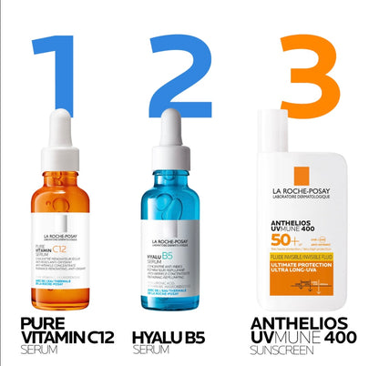 La Roche Posay 12% Pure Vitamin C Anti-aging Face Serum for All Skin Types 30ml