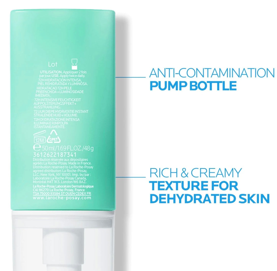 La Roche Posay Hydraphase HA Rich Moisturizer for Sensitive Skin 50ml