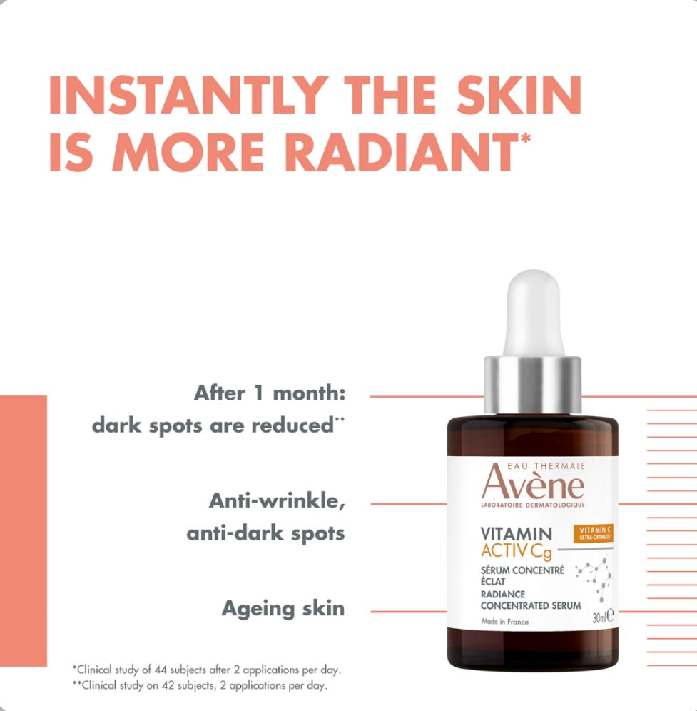 Avène Vitamin Cg Serum+ Free Hydrance Aqua Gel