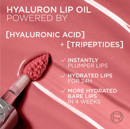 L’Oréal Paris Plump Ambition Hyaluron Oil, 24H Hydration & Volumizing Shine