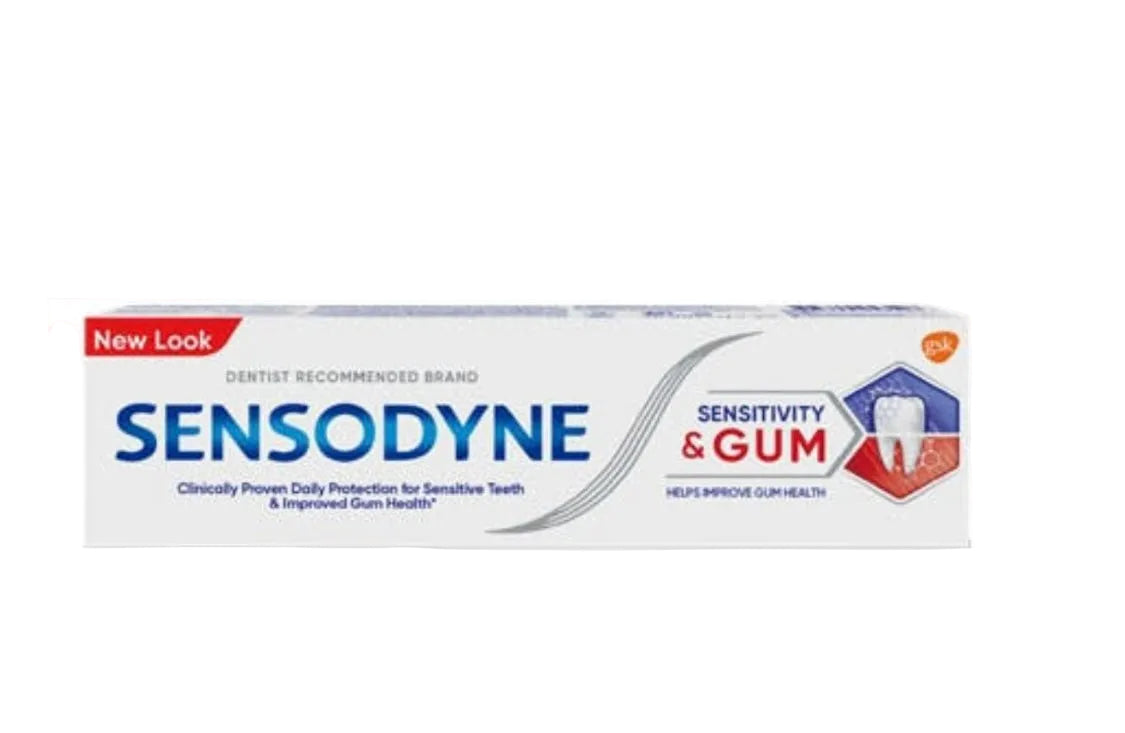 Sensodyne Sensitivity & Gum Toothpaste – Dual Action for Sensitive Teeth & Gum Health