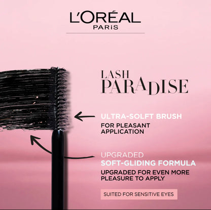 L’Oréal Paris Lash Paradise 24H Volumizing and Lengthening Black Mascara - Washable