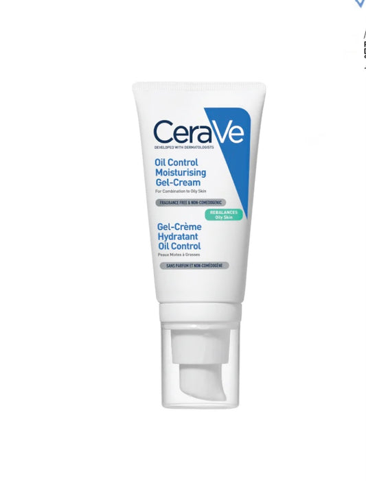 CeraVe Oil Control Moisturizing Gel-Cream – Matte Daily Face Moisturizer for Oily Skin