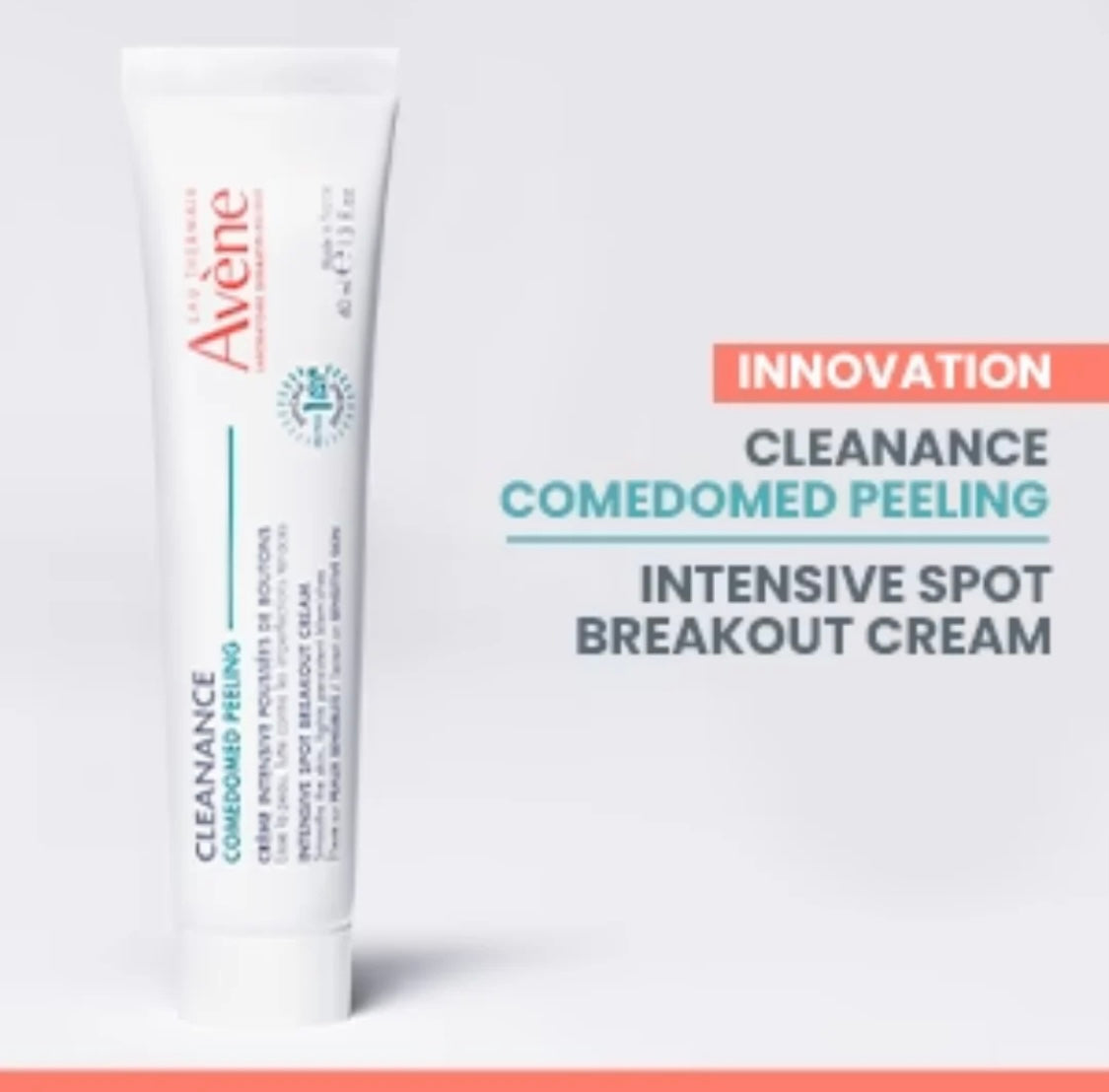 Avène Cleanance Comedomed Peeling Intensive Cream – Anti-Blemish Treatment for Breakouts