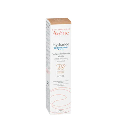 Avène BB Cream Light SPF 30 – Hydrating Tinted Moisturizer for Normal to Combination Skin