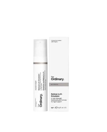 The Ordinary Retinal 0.2% Emulsion – High-Strength Retinoid Night Treatment for Wrinkles & Uneven Skin