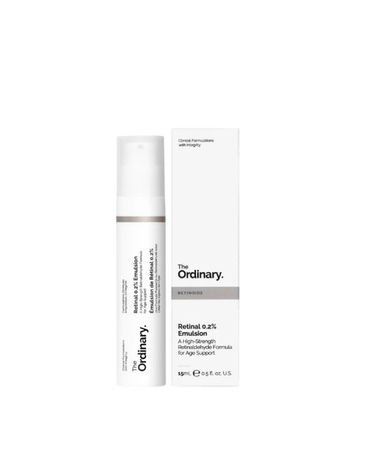 The Ordinary Retinal 0.2% Emulsion – High-Strength Retinoid Night Treatment for Wrinkles & Uneven Skin