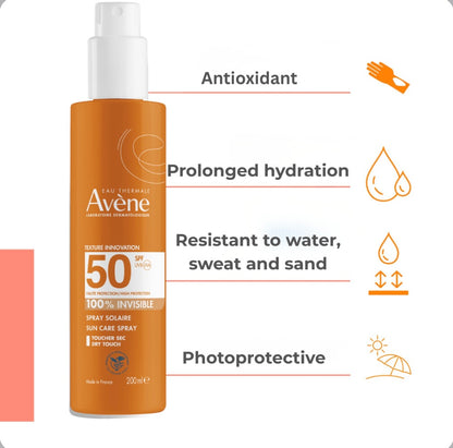 Avène Invisible Spray Sunscreen Offer + Thermal Water for free Offer