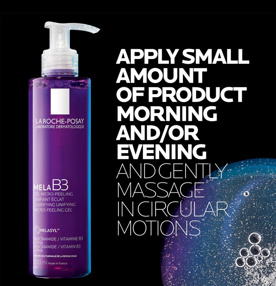 La Roche Posay MelaB3 Anti-dark spots Cleanser with Niacinamide 200ml