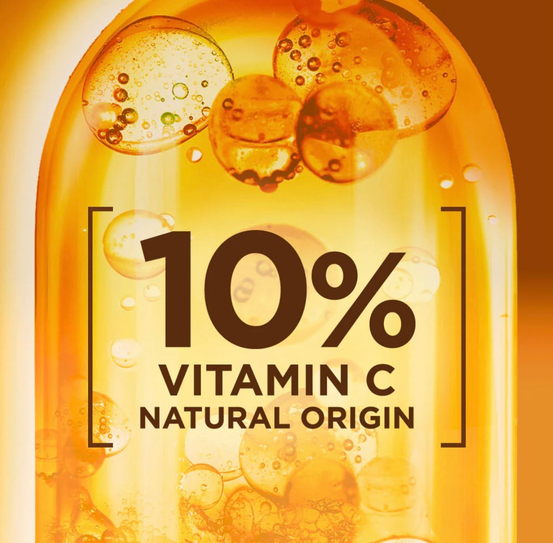 Garnier Fast Bright 10% Pure Vitamin C Brightening Overnight Serum 30ml – Dark Spot Corrector & Radiance Booster