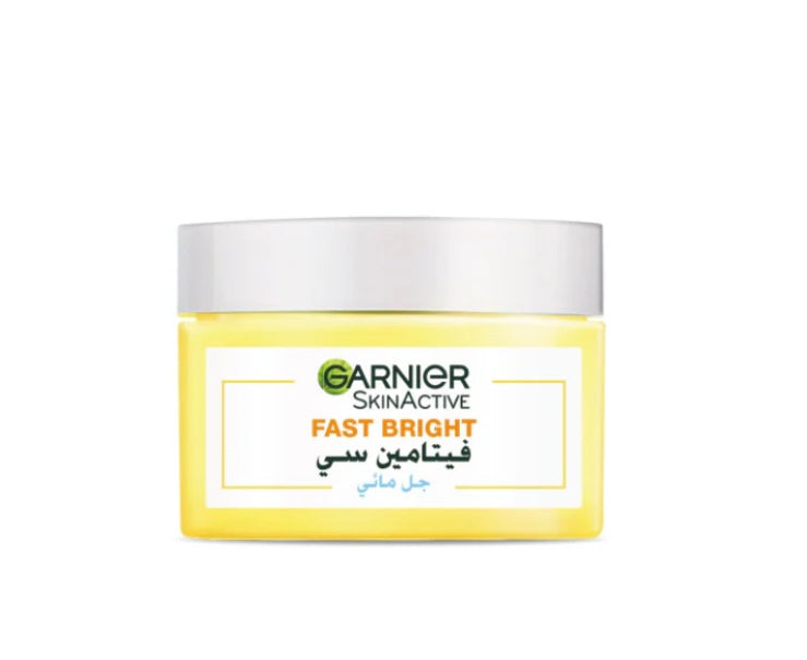Garnier SkinActive Fast Bright Vitamin C Water Gel Moisturizer – 48H Hydration Brightening Face Gel